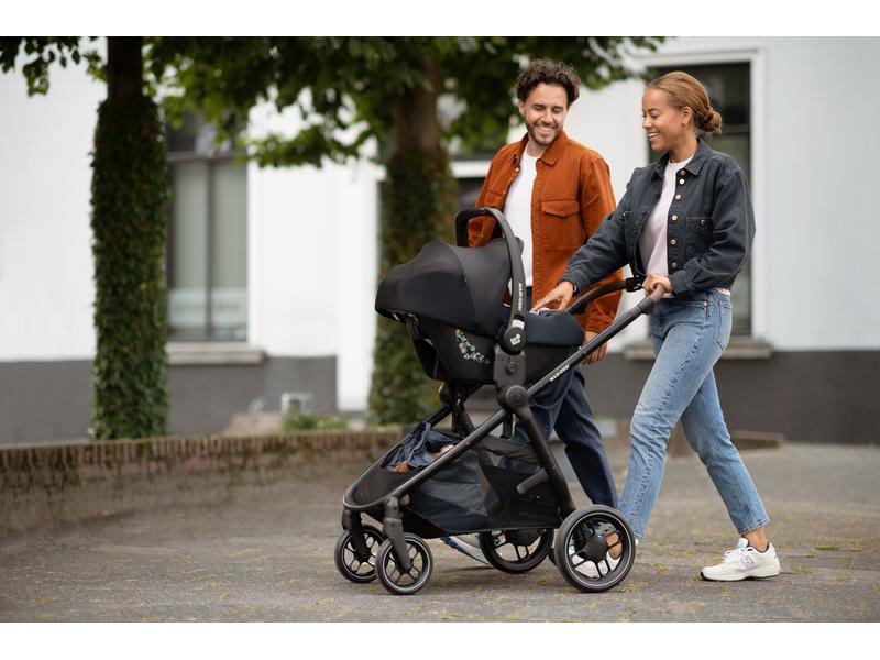 MAXI-COSI Kinderwagenset Zelia3 Graphite Set Zelia3 und Cabirofix i-Size