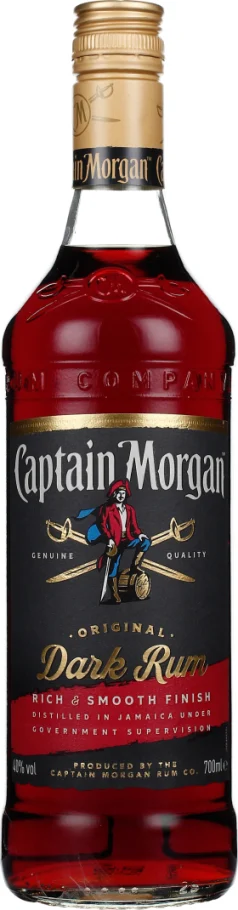 CAPTAIN MORGAN DARK RUM 70CL