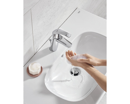 GROHE EUROSMART chromen wastafelmengkraan 23322001