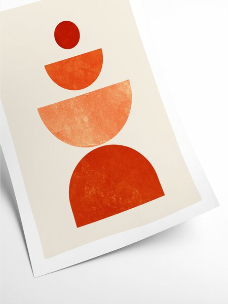 PSTR studio - Abstract - Orange Reach