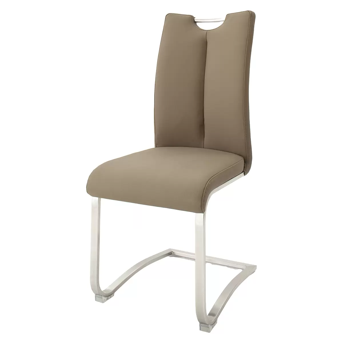 Stuhl Artos coffee,silber