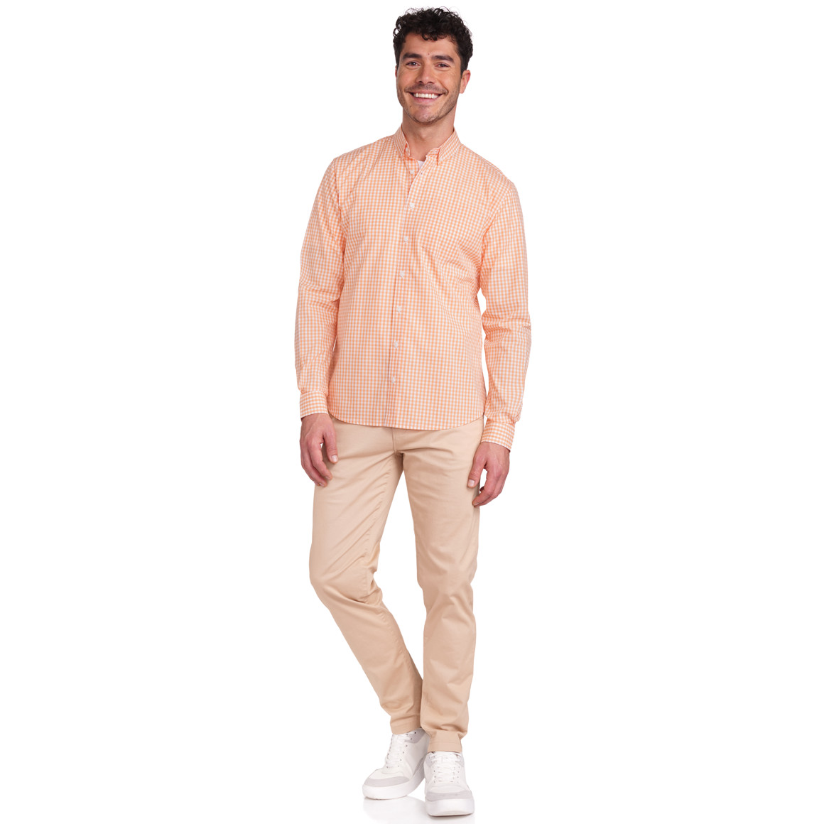 VanVaan Herren Hemd im Modern Fit orange