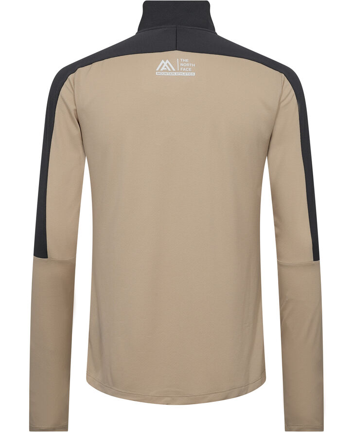 The North Face M MA 1/4 ZIP LS TEE GRANITE SAND/AN Granite sand/an