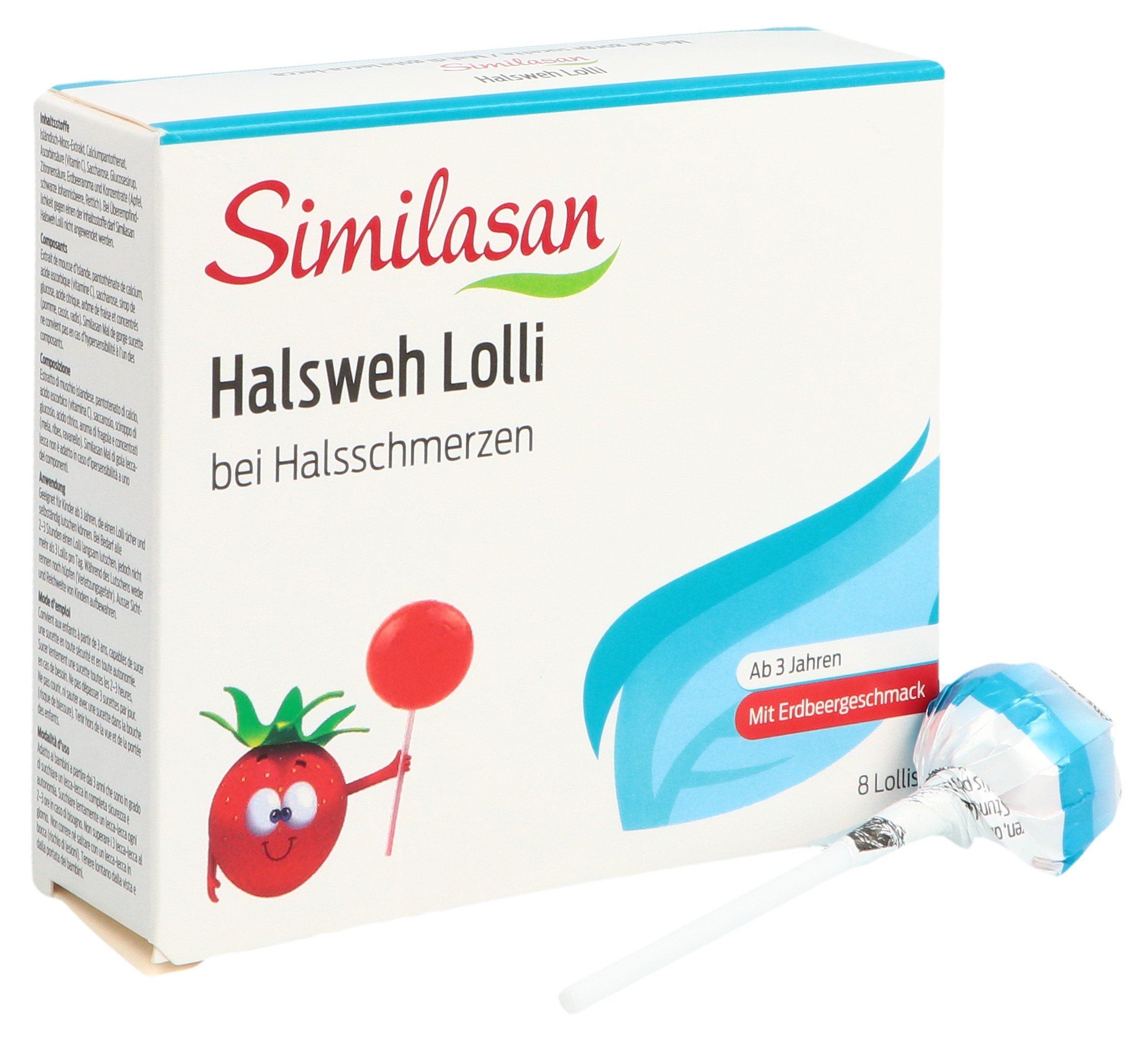 SIMILASAN Halsweh Lolli 8 Stk