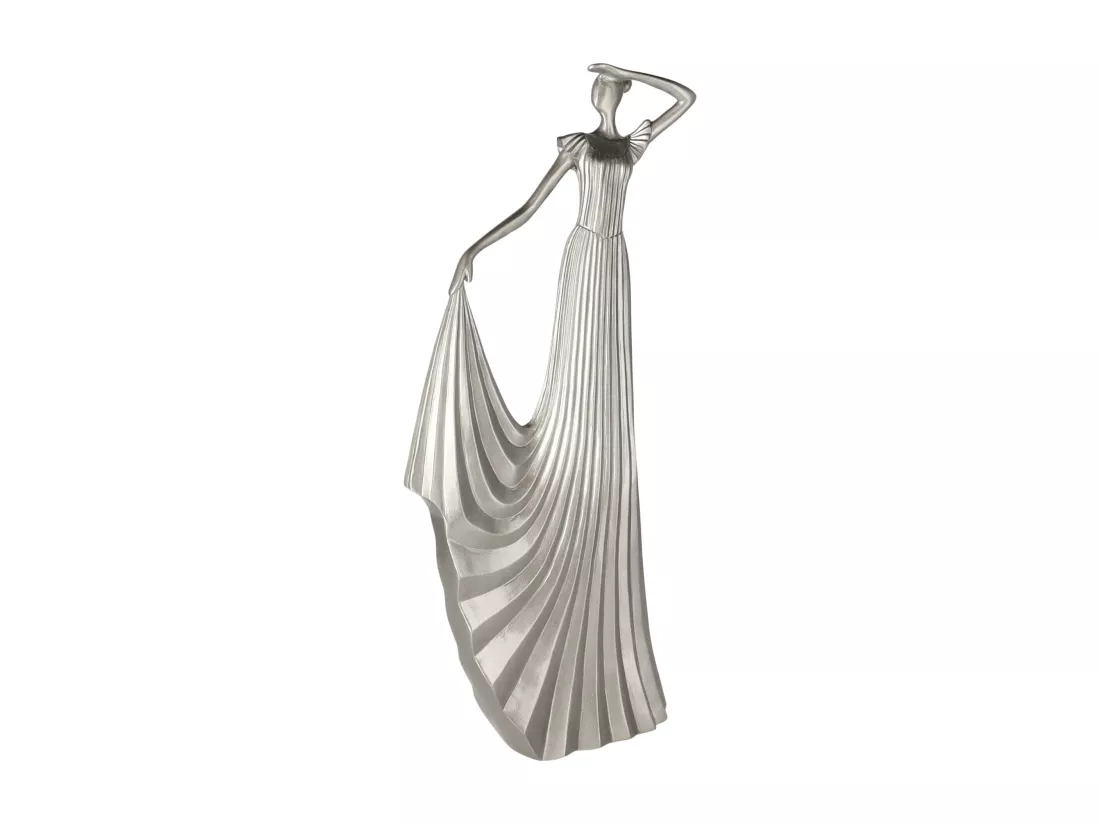 Figurine Danrawisa Argent Moyen 45 x 19.5 x 7