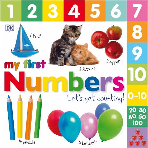 My First Numbers Let's Get Counting - My First Tabbed Board Book (Board book)