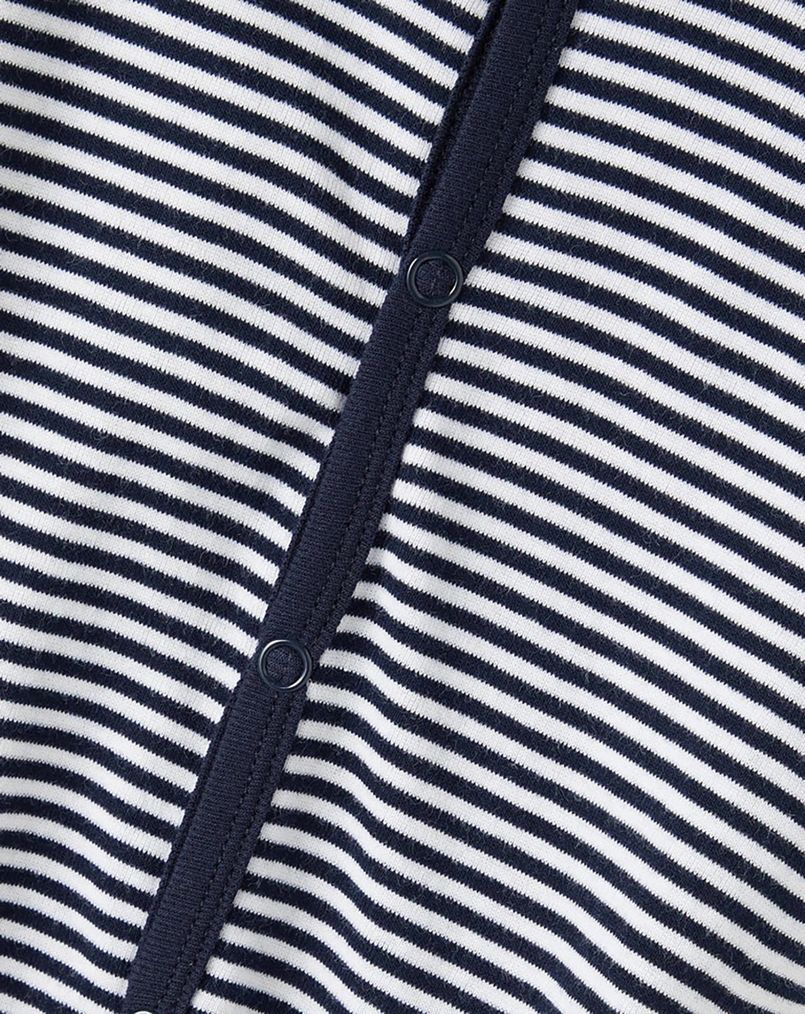 Strampler NBNNIGHTSUIT STRIPED in dark sapphire