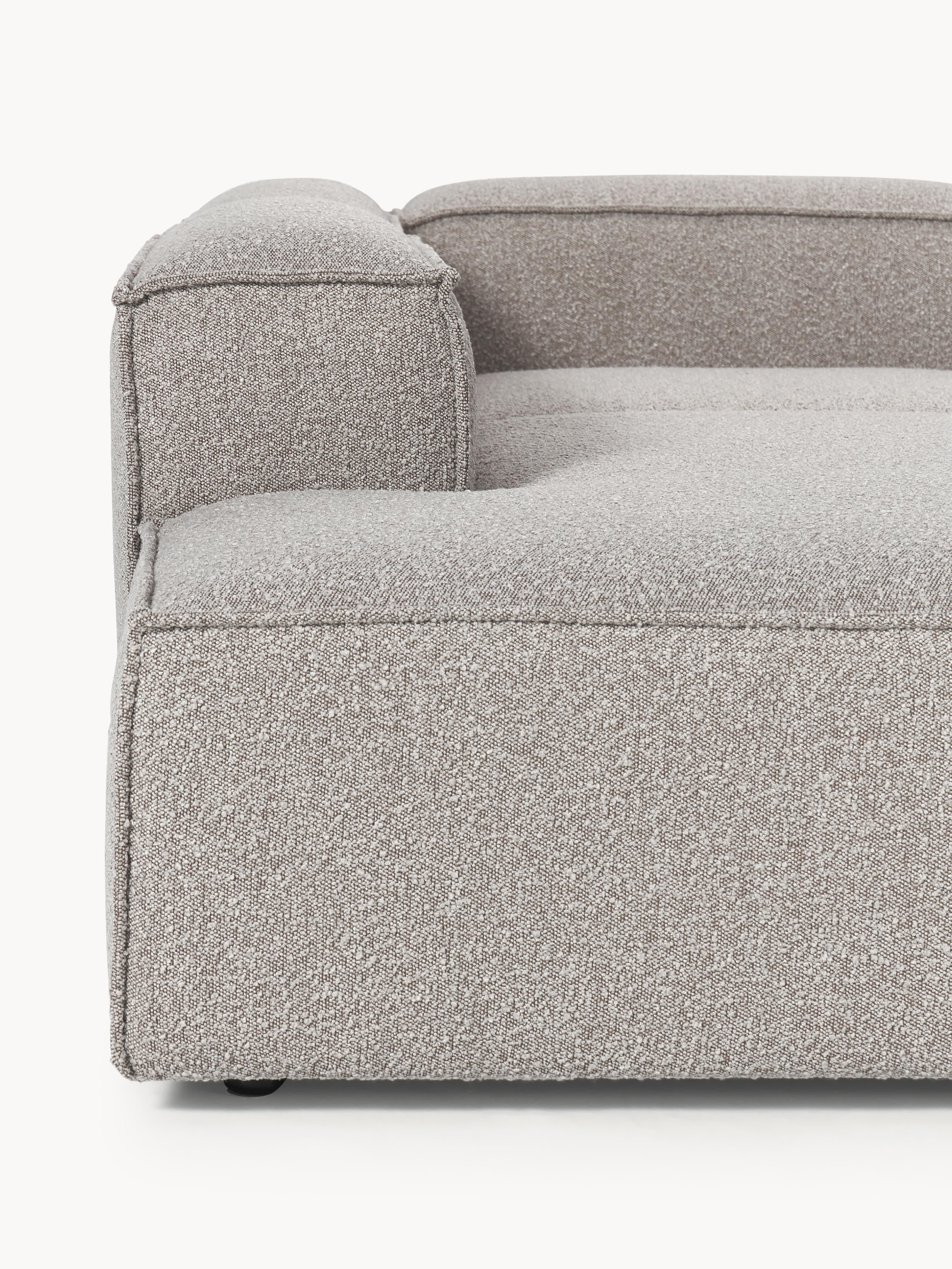 Bouclé modulaire XL hoekbank Lennon (4-zits)