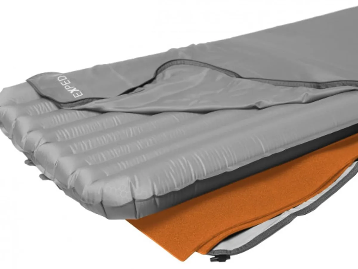 Exped Doublemat Evazote 4/8mm 2m x1m Black