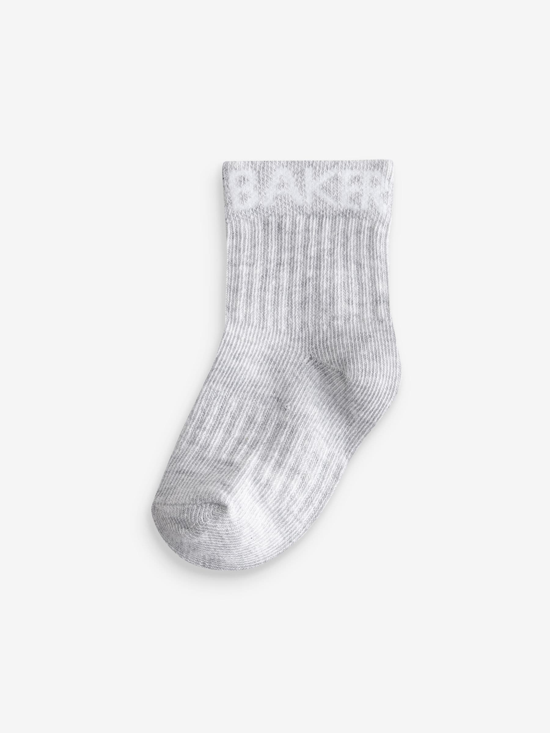 Neutraal - Baker by Ted Baker babysokken verpakking van 5