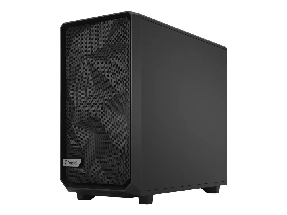 Fractal Design Meshify 2 - Tower - udvidet ATX - ingen strømforsyning (ATX) - sort - USB/Lyd