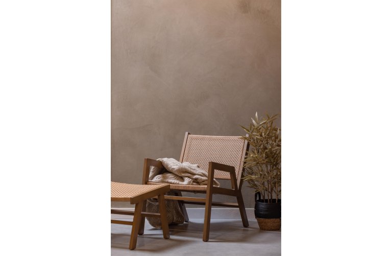 WOOOD Pem fauteuil zwart