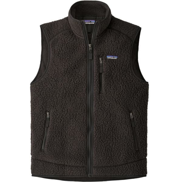 Veste polaire PATAGONIA M'S RETRO PILE VEST EL CAP BLACK