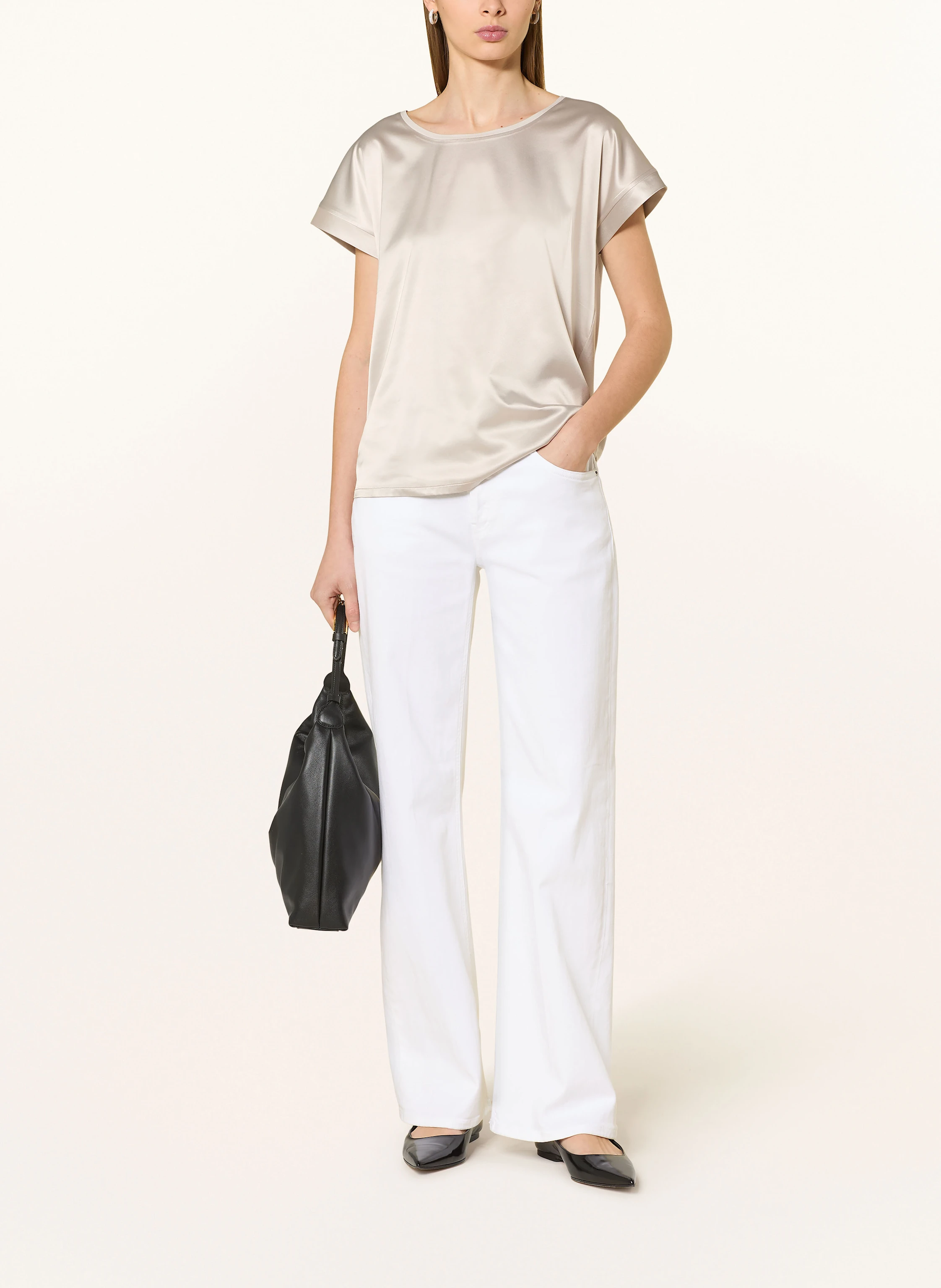 JOOP! T-Shirt TAILA im Materialmix