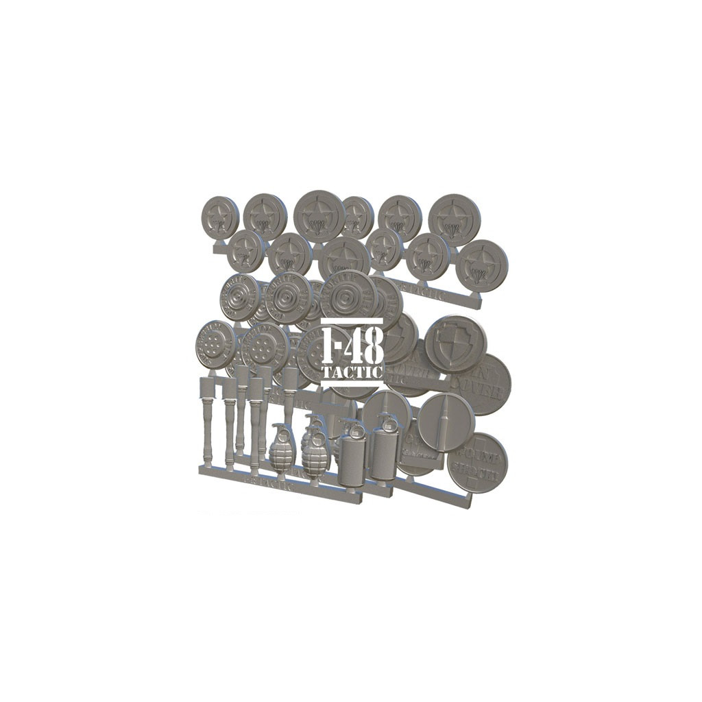 1-48 Tactic - US Airborne Tokens Set