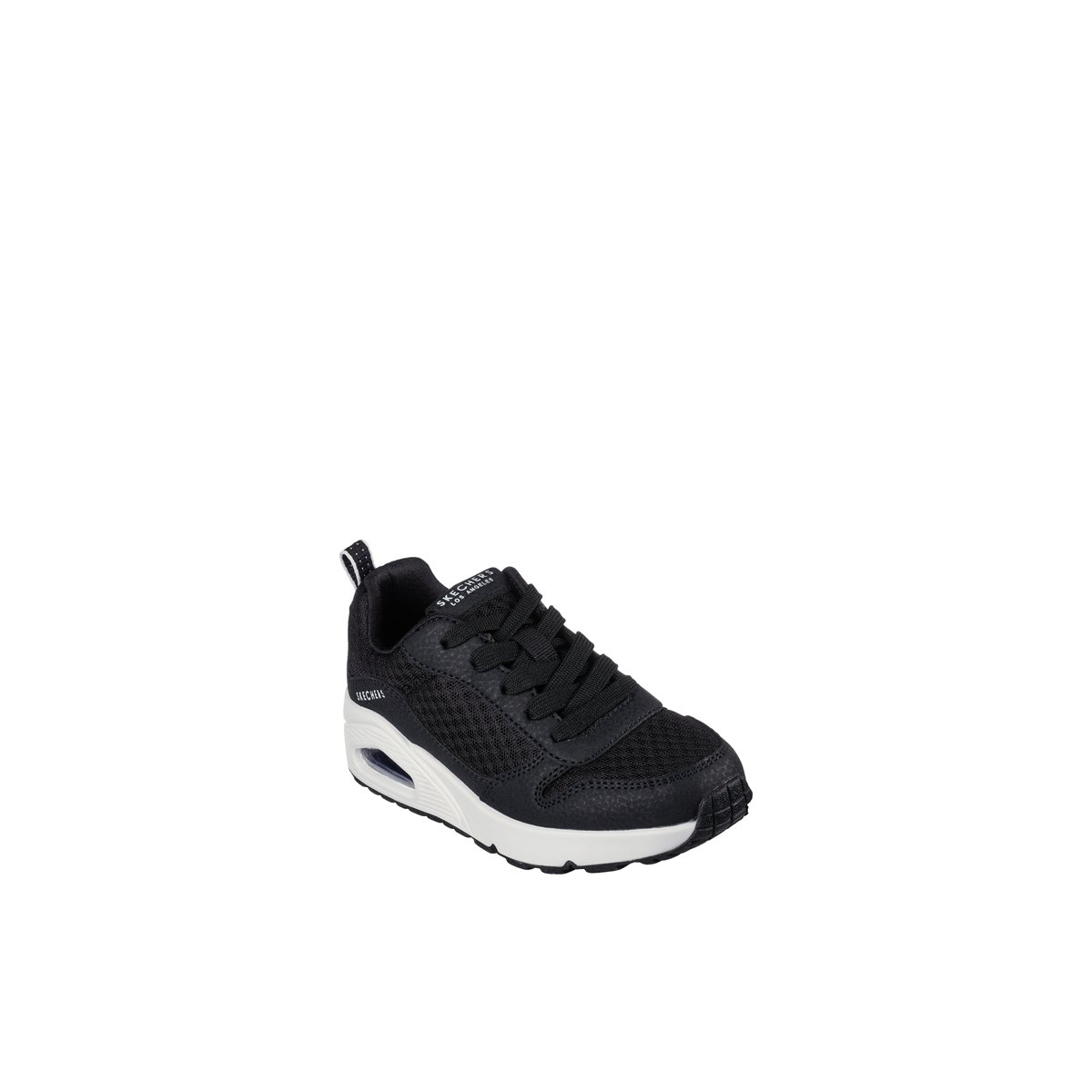 2X les points-Unopowex-jb-Baskets - Talon plat - Noir