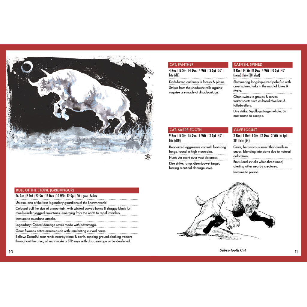 Runecairn: Bestiary