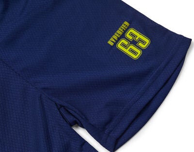 Hyperfied Logo Shorts, Medieval Blue