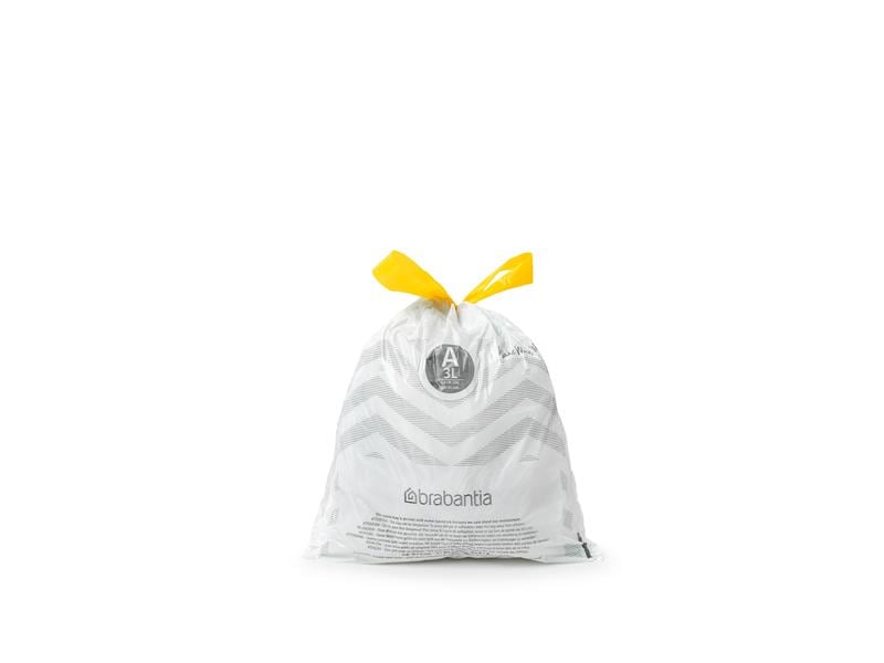 Brabantia Kehrichtsack PerfectFit 3 l, 20 Stück Abfallsack Grösse A