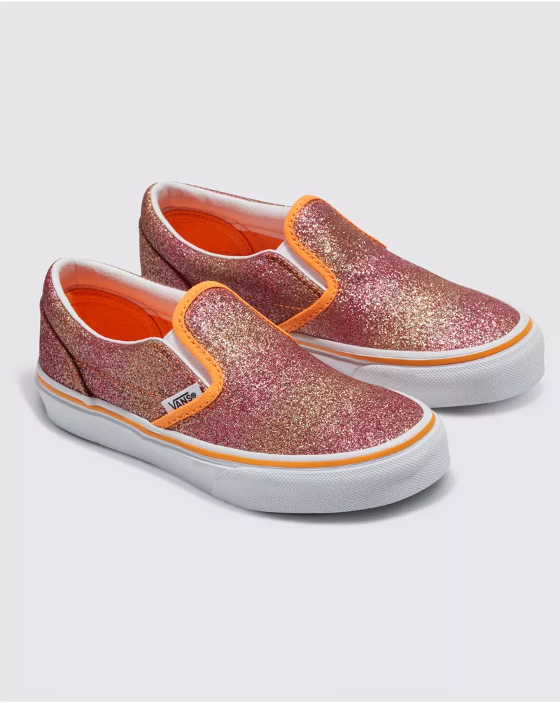 Kids Classic Slip-On Glitter Shoe