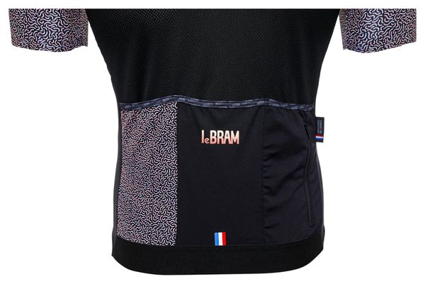 Maillot Manches Courtes LeBram Aspin Noir Orange