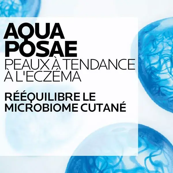 Conjunto de 2 frascos de 400ml cada do perfume La Roche-Posay Lipikar Baume AP+M.