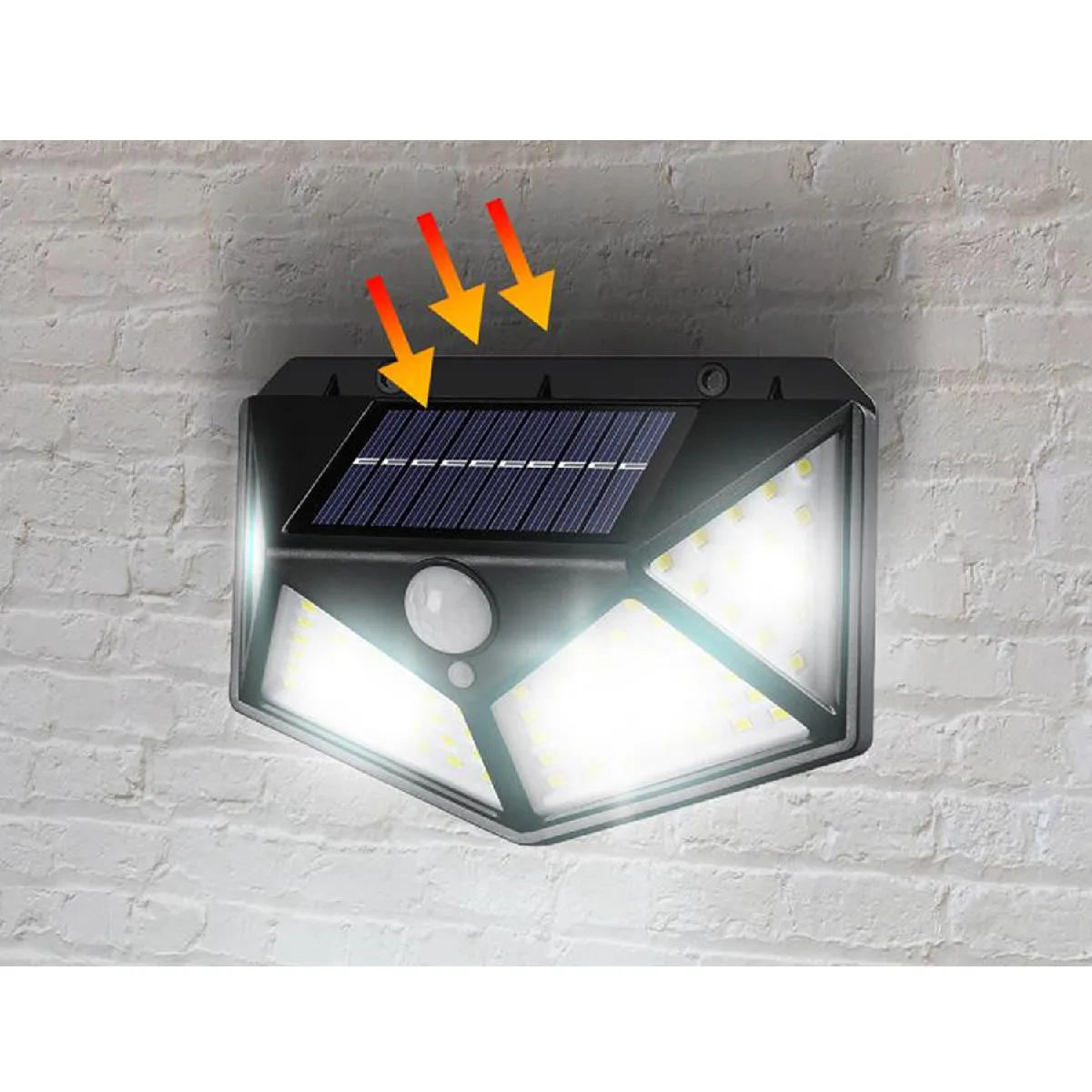 Lampe Solaire Murale LTC - Détection de Mouvement