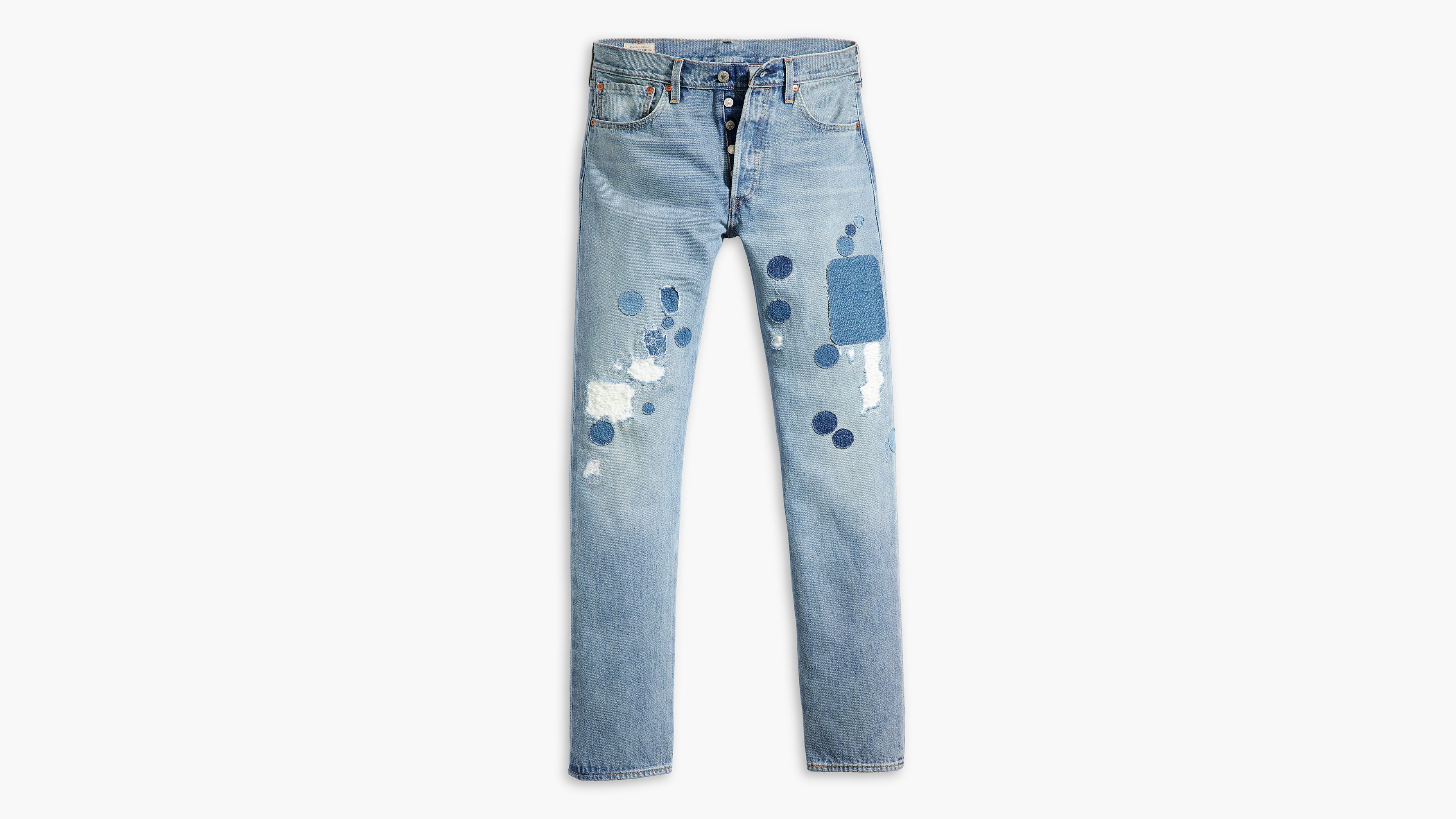 Levi's® jean 501® Original - Chateau Destructed - Bleu
