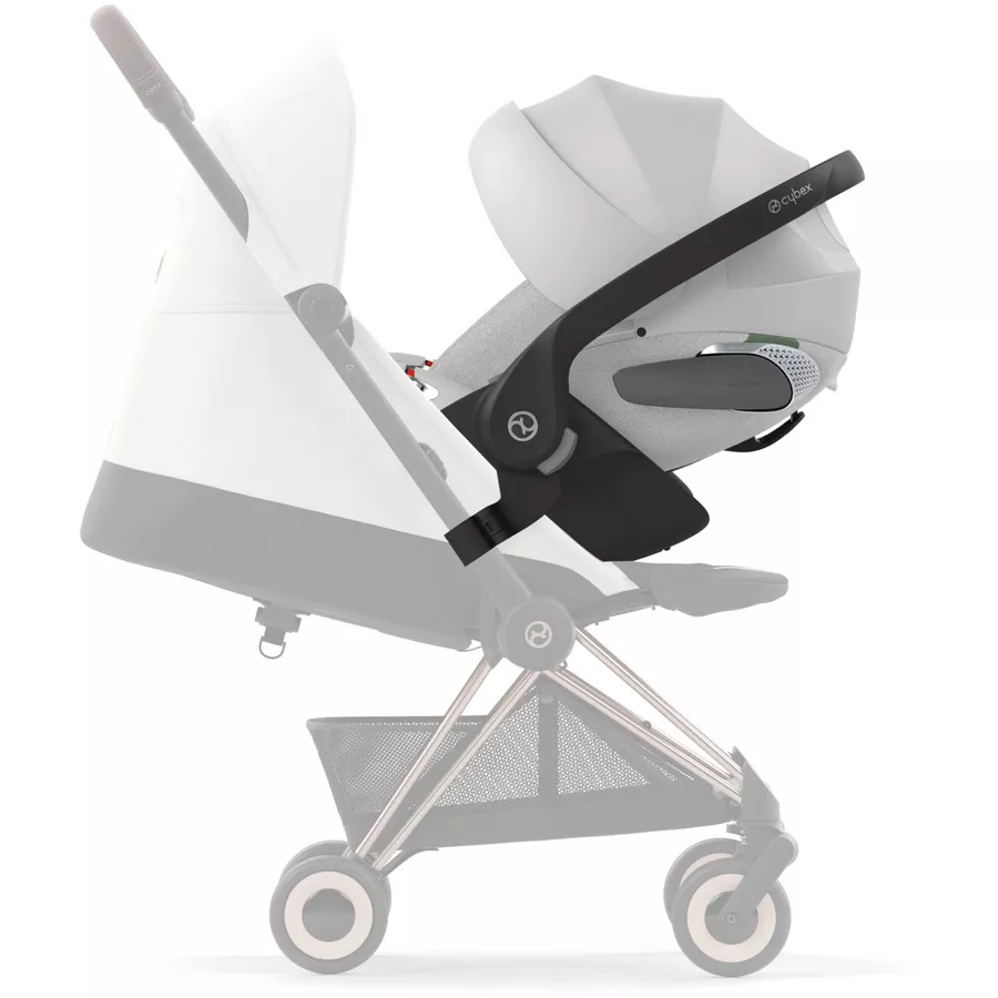 cybex PLATINUM Babyschale Cloud T I-Size Plus Platinum White