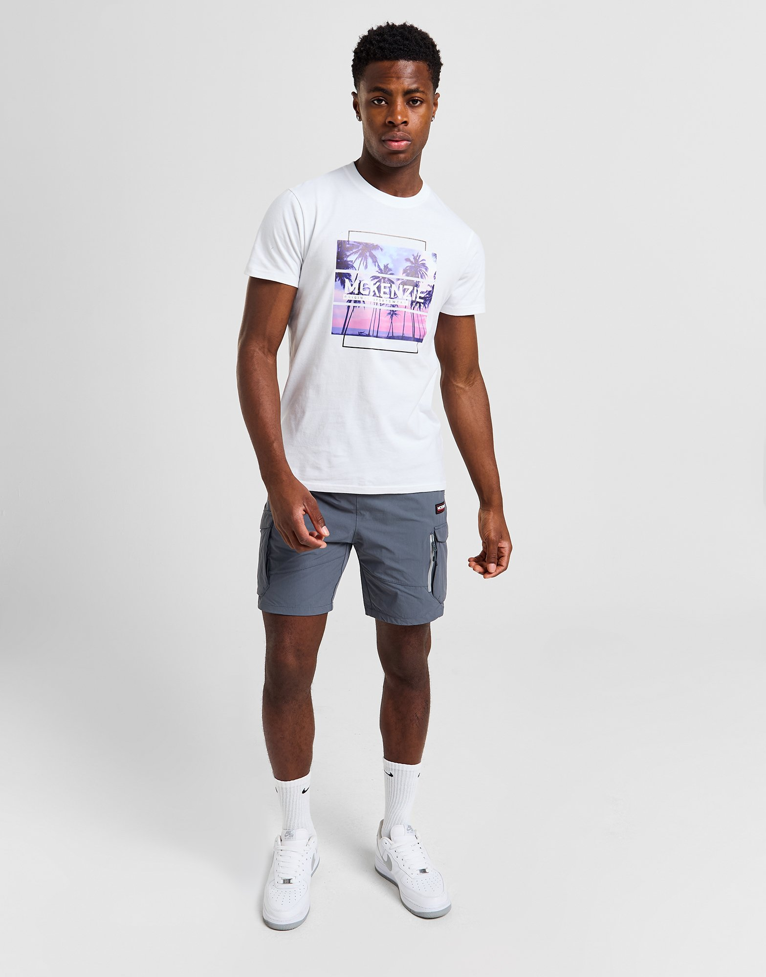 McKenzie T-shirt Sunset Palm Homme