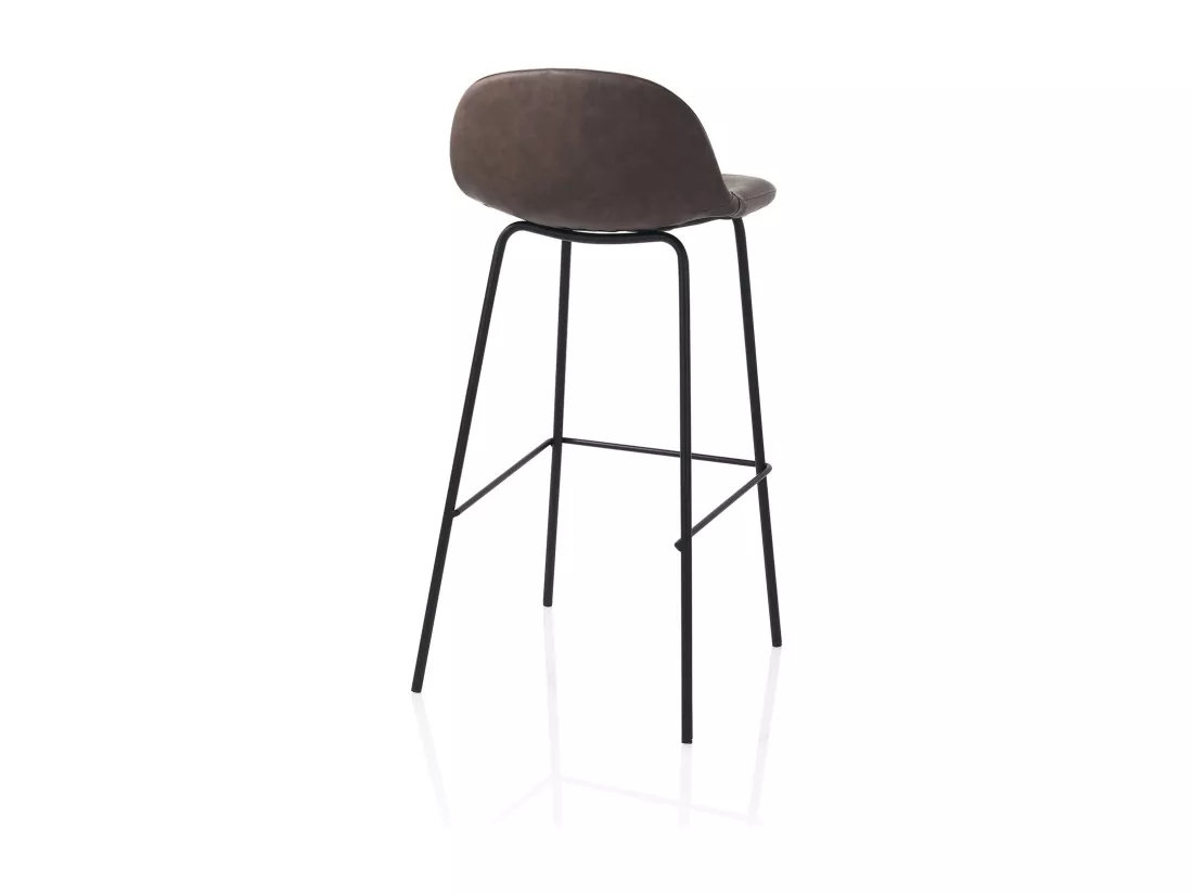 Set de 2 Tabourets STING brun