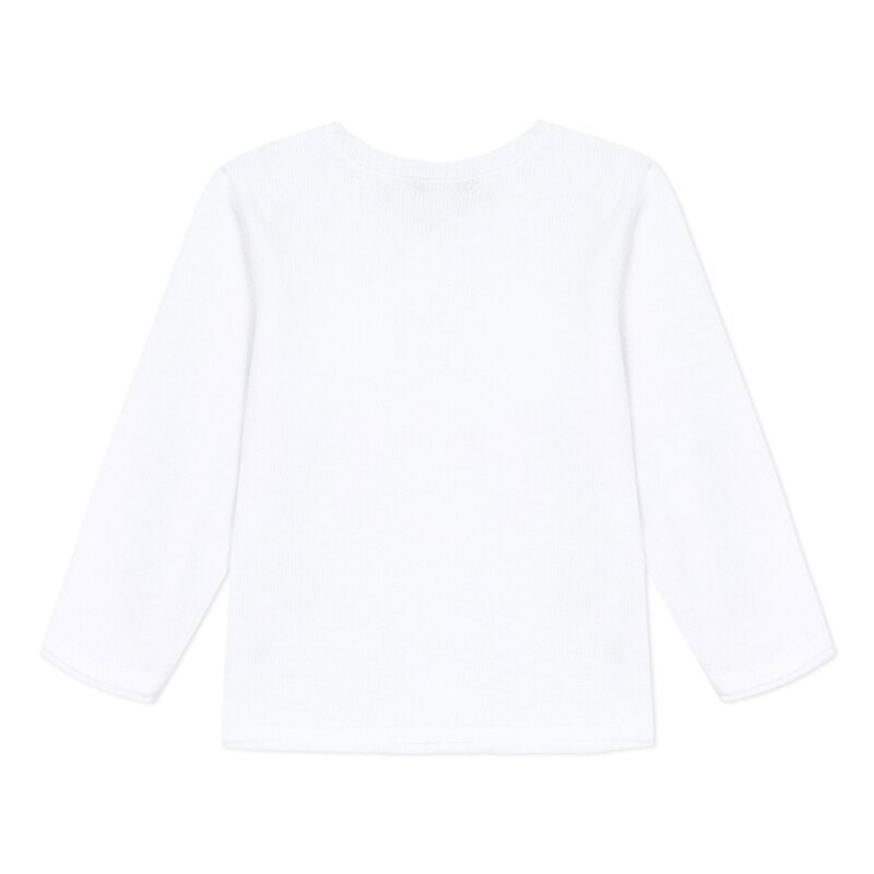 Cardigan en tricot blanc et bleu naissance Absorba Aucune nuance