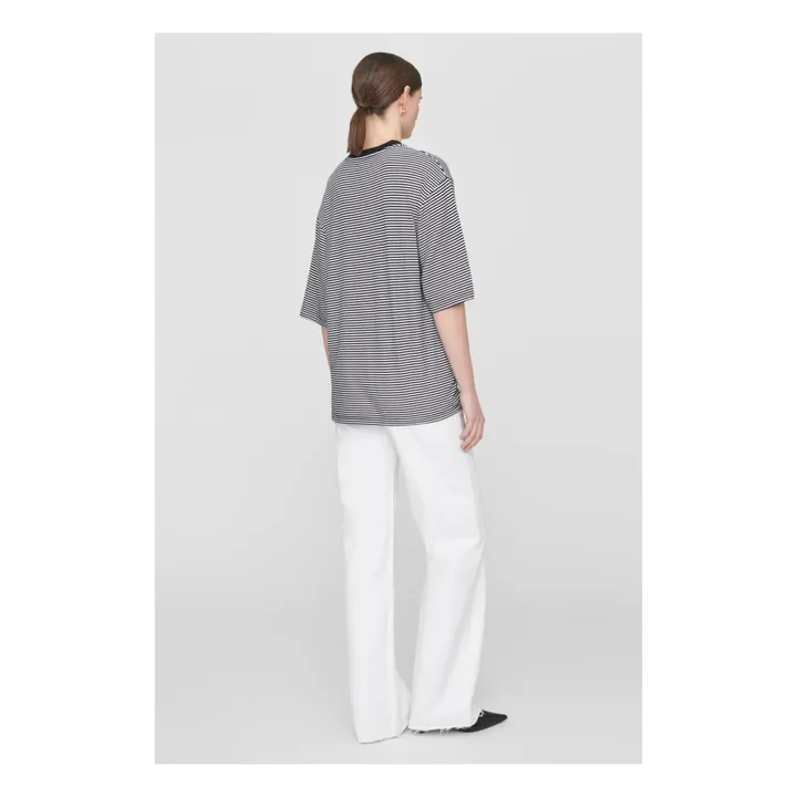 Anine Bing T-shirt Bo Coton Bio | Noir