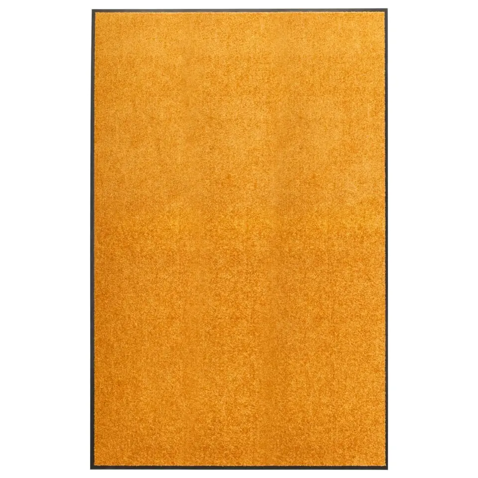 vidaXL - Mat - Oranje - Stof - 120 x 180 cm