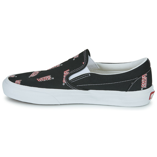 Vans - CLASSIC SLIP-ON - Noir / Rouge