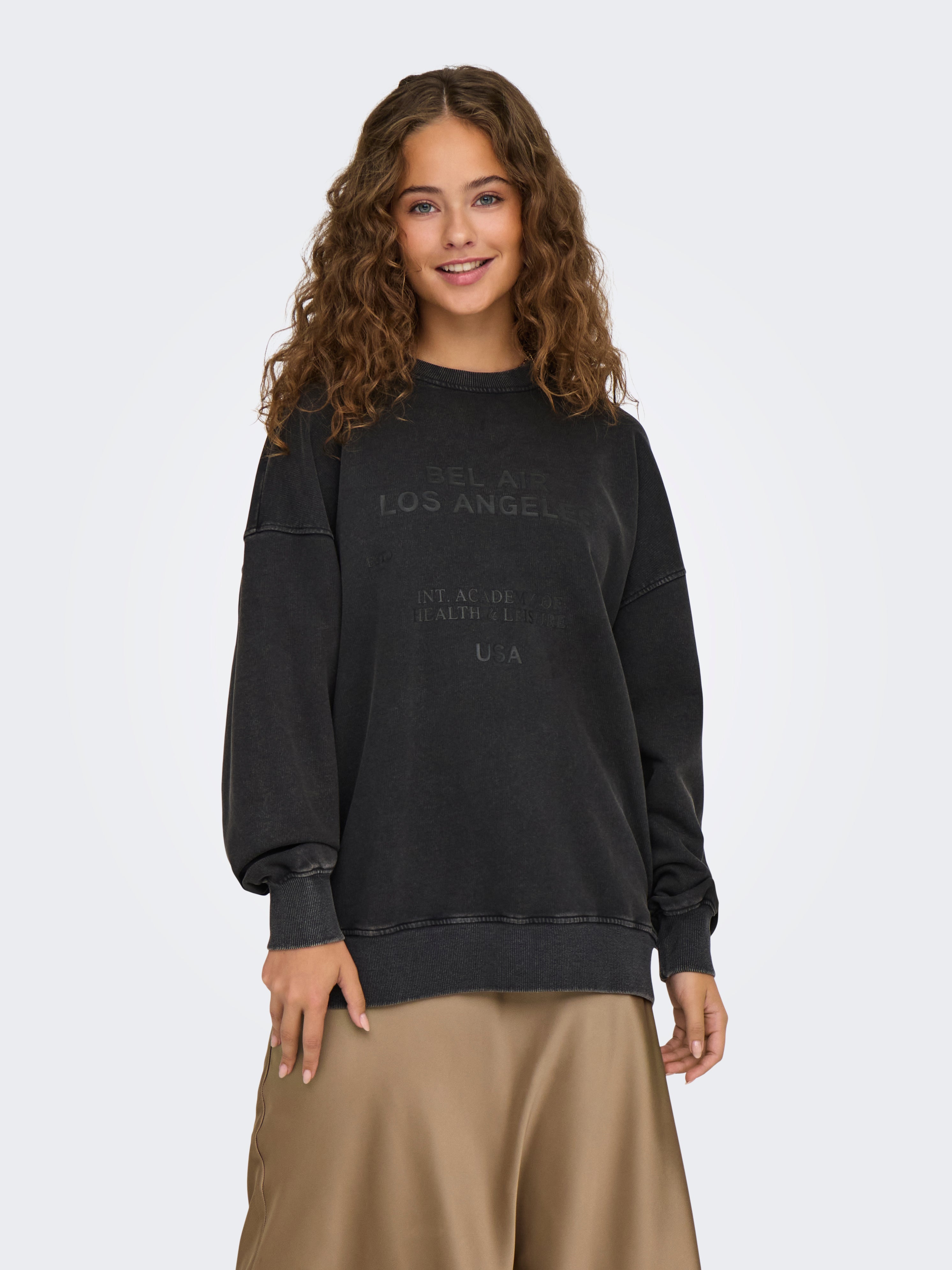 ONLXENIA Sweatshirt Black Bean
