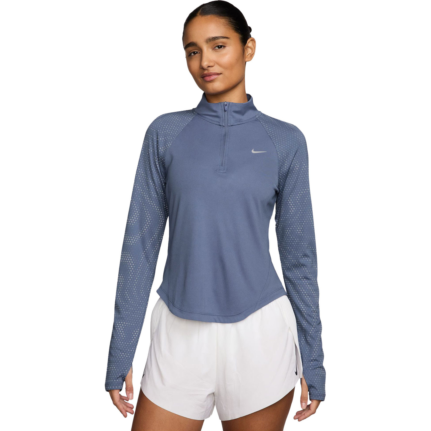 Nike Dri-FIT Tempo Longesleeve 1/2-Zip Dames