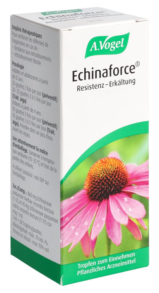 VOGEL Echinaforce Resistenz Erkältung<br>50 ml, Flasche, Tropfen zum Einnehmen, Flüssigkeit