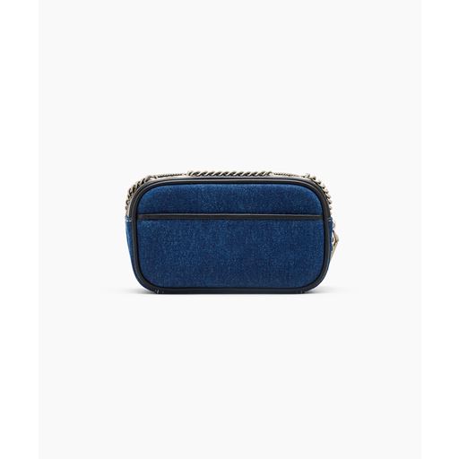 Marc Jacobs The Denim Chain Snapshot Crossbody, Dark Wash