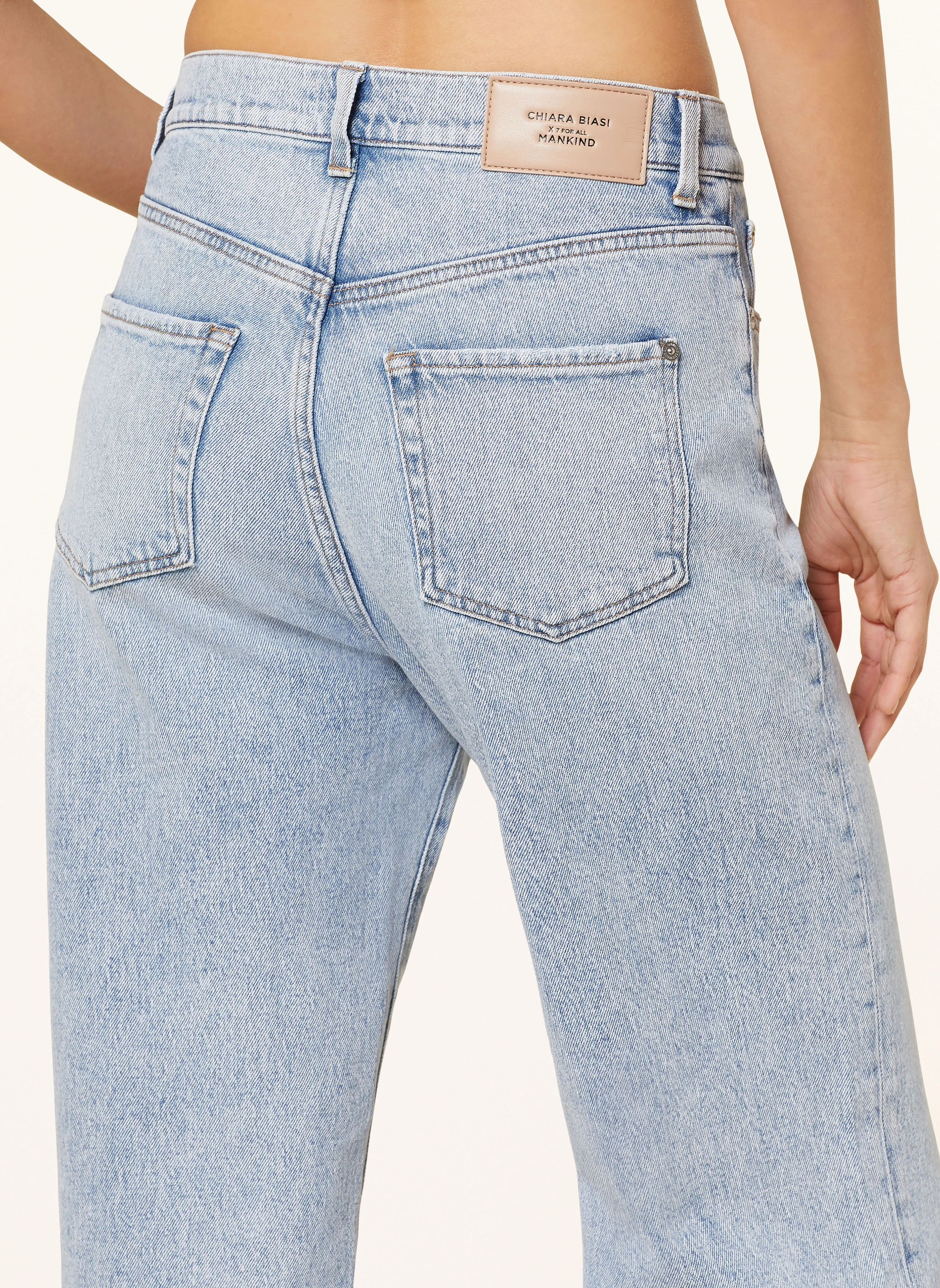 7 for all mankind Straight Jeans ARCTIC