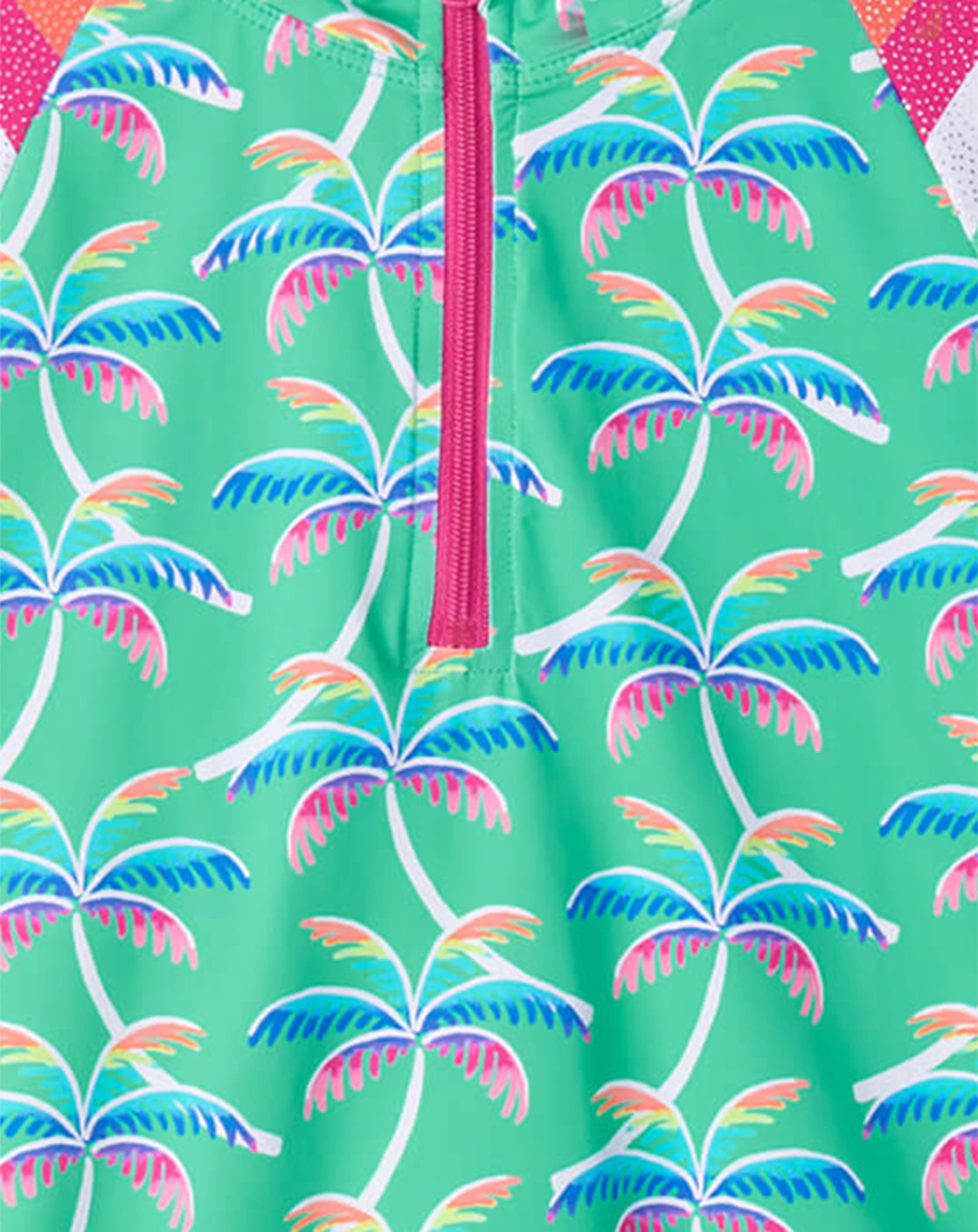 Langarm-Schwimm-Set RAINBOW PALM in grün