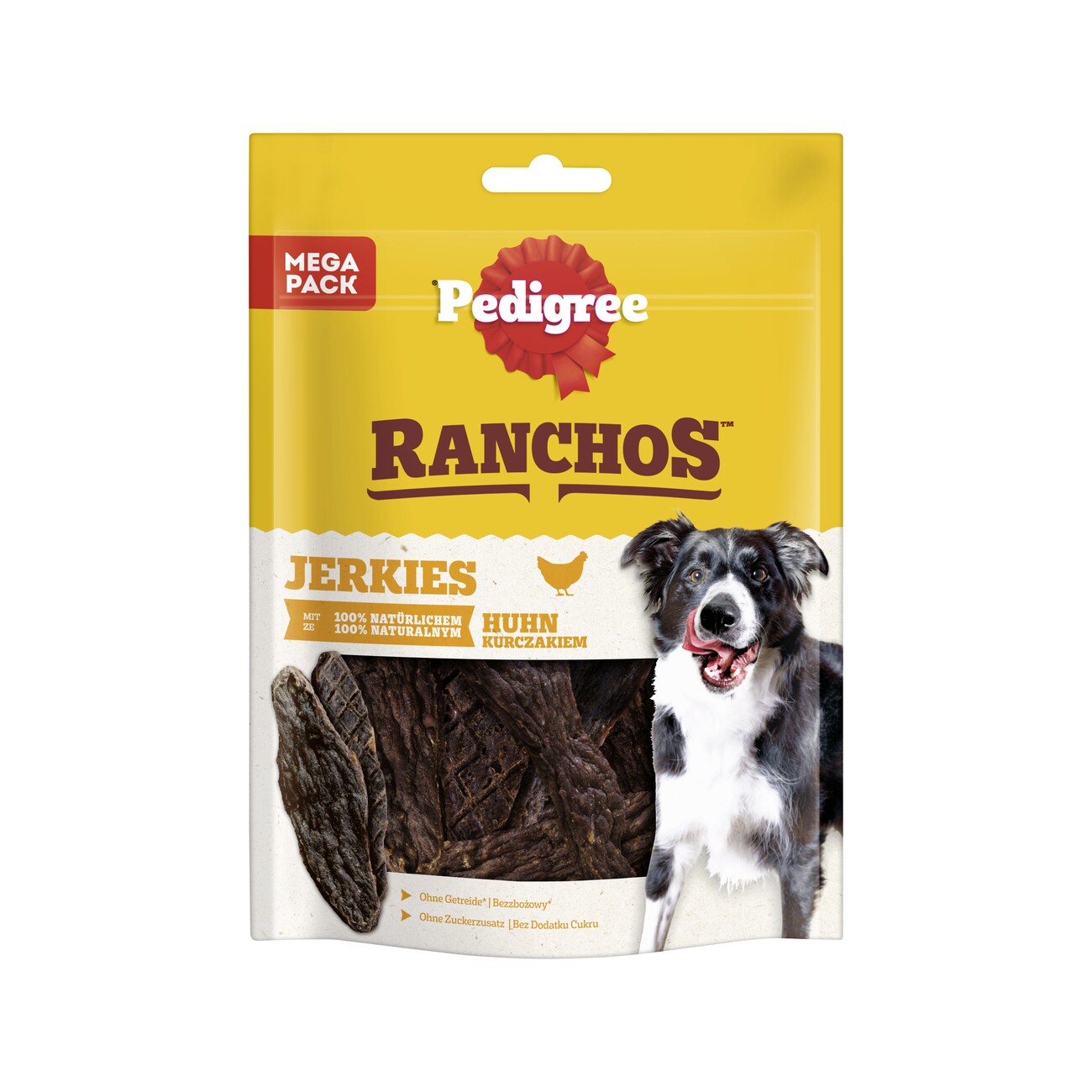 Pedigree Ranchos Jerkies 180g Huhn