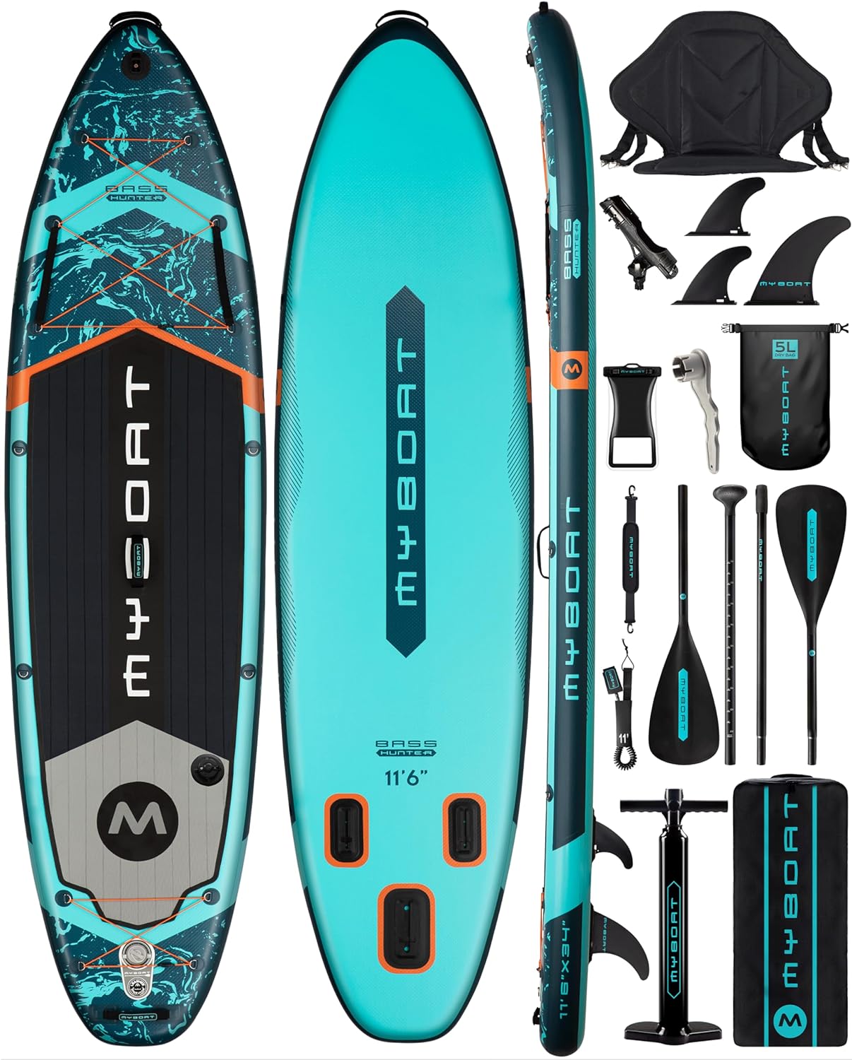 11'6346 Extra Wide Inflatable Paddle Board