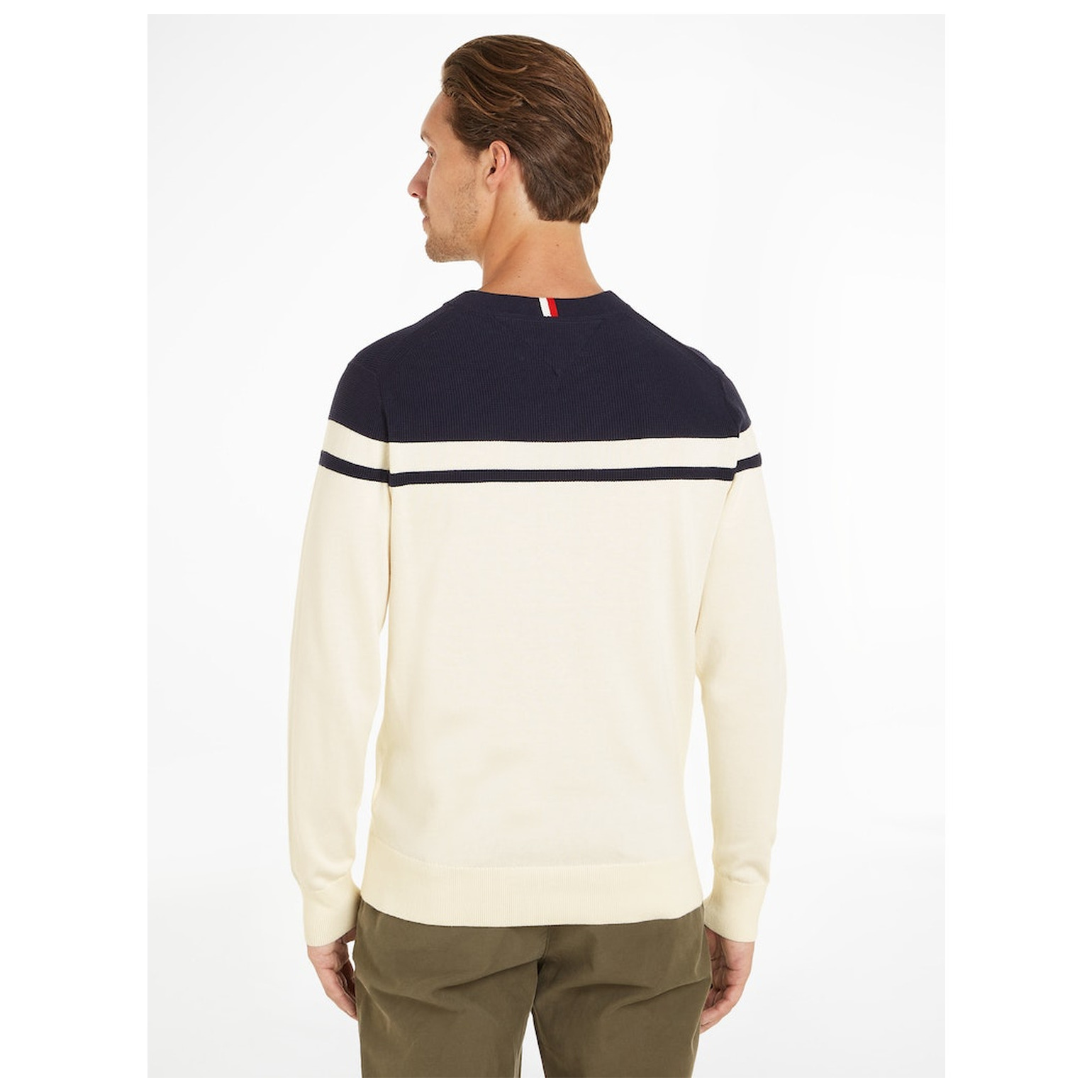 Tommy Hilfiger COLORBLOCK GRAPHIC C NK SWEATE