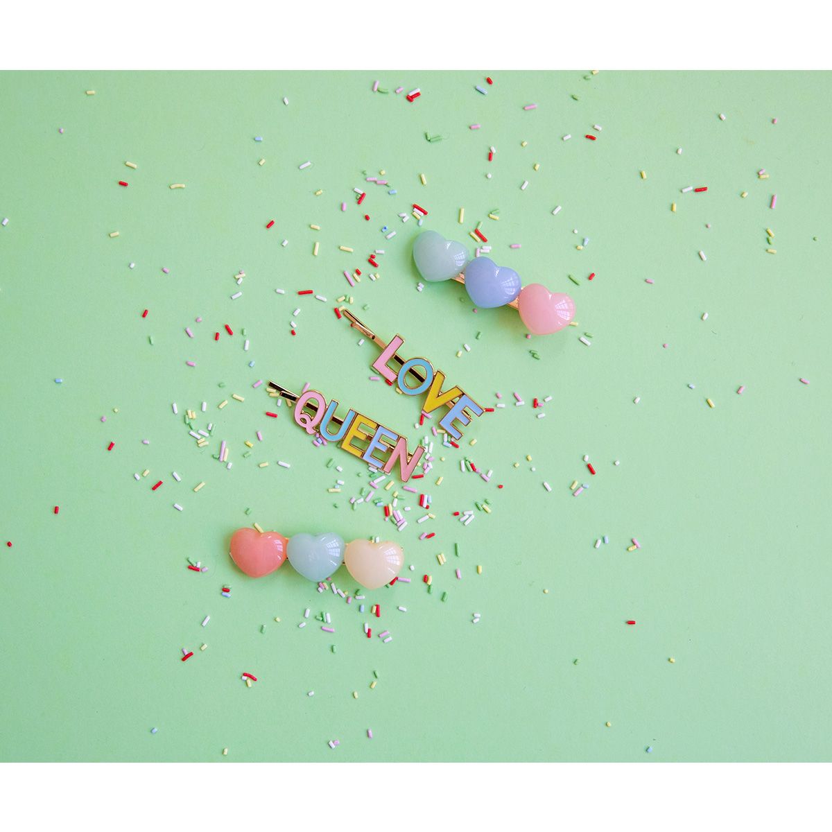 Lot de 2 barrettes 