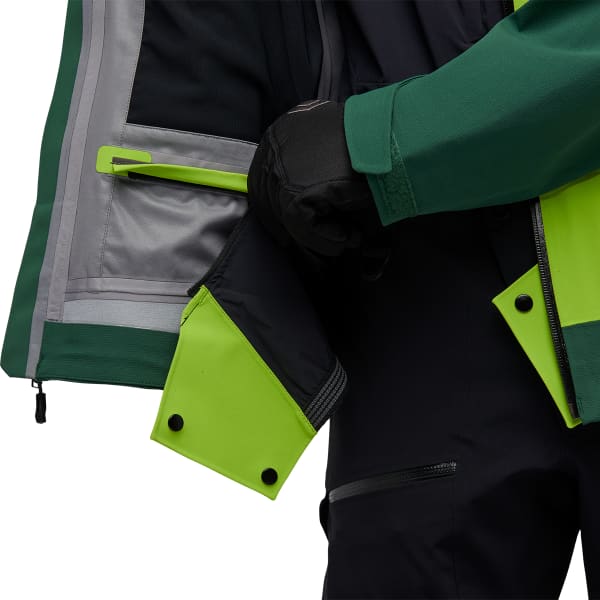 Veste de ski BLACK DIAMOND M RECON PRO STRETCH SHELL MOUNTAIN FOREST LINE GREEN