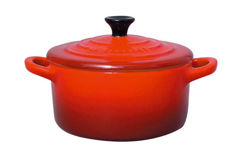 LE CREUSET Mini Cocotte 10cm Kirschrot