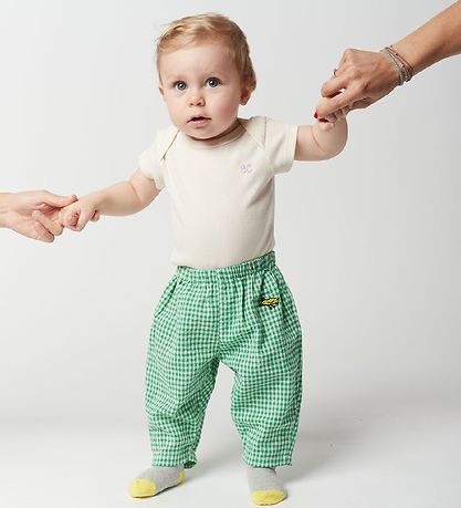 Bobo Choses Bodyer k/æ - 2-pak - Sea Flower - Hvid/Lilla