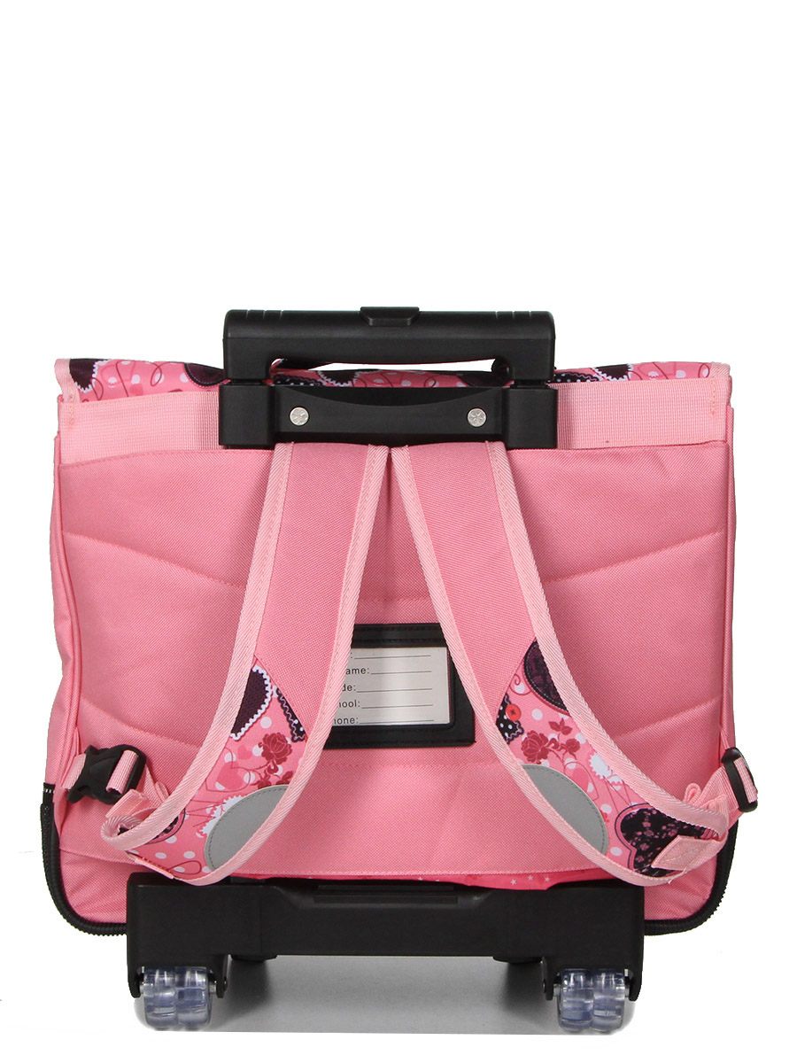 Cartable À roulettes Snowball Romantique Coeur 41 cm