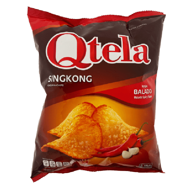 Qtela Cassave Chips Balado 180g